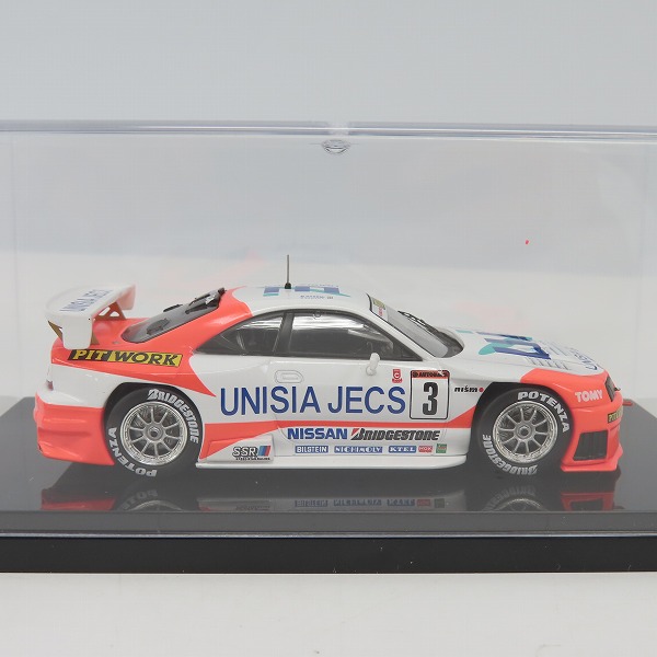 実際に弊社で買取させて頂いたEBBRO/エブロ 1/43 NISSAN 日産 ユニシア ジェックス スカイラインR33 JGTC 1998 #3 44194の画像 3枚目