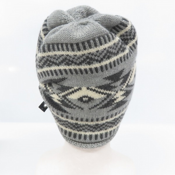 実際に弊社で買取させて頂いたwjk/ダブルジェイケイ ケー native pattern jacquard cap/ネイティブパターン ジャガード キャップ/ニット 8829 kw37の画像 3枚目
