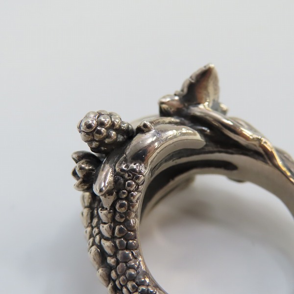実際に弊社で買取させて頂いた【ギャラ付き】Bloody Mary/ブラッディマリー Garden ring/ガーデンリング ＃17/17号の画像 6枚目