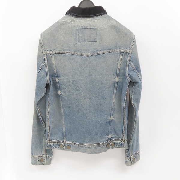 実際に弊社で買取させて頂いたGOLDEN GOOSE DELUXE BRAND/ゴールデングース スタッズ ワッペン デニム ジャケット/Gジャン 910130/Sの画像 1枚目