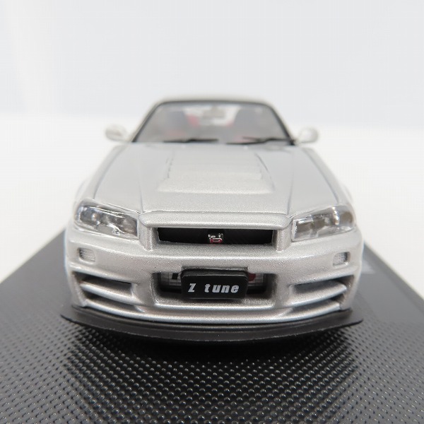 実際に弊社で買取させて頂いたEBBRO/エブロ 1/43 NISMO/ニスモ R34 GT-R Z-tune SILVER/シルバー 710の画像 4枚目