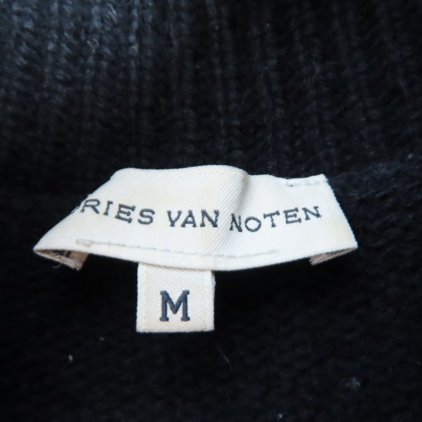 実際に弊社で買取させて頂いたDRIES VAN NOTEN/ドリス ヴァンノッテン タートルネック ウールニットセーター Mの画像 2枚目