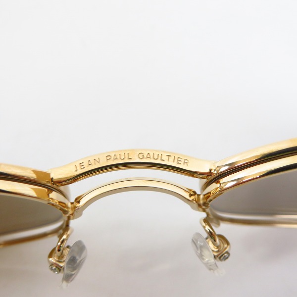 実際に弊社で買取させて頂いたJean Paul GAULTIER/ジャンポールゴルチエ ヴィンテージ サングラス クリップオン付 56-0044の画像 7枚目