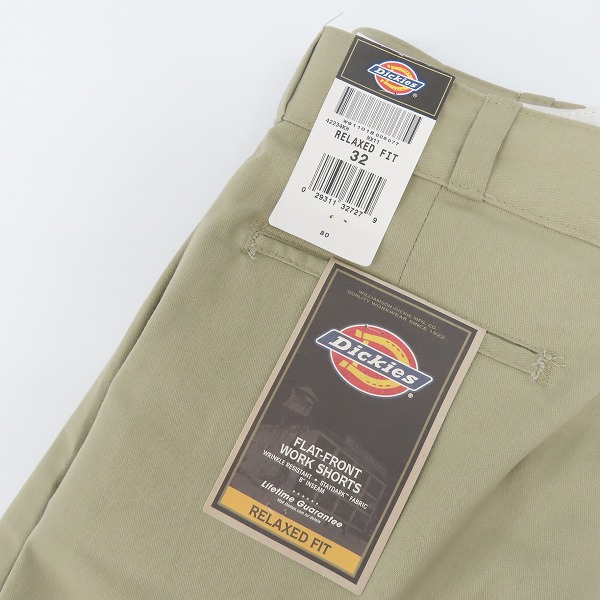 実際に弊社で買取させて頂いた【未使用】Dickies/ディッキーズ リラックスフィットチノショートパンツ/ハーフパンツショーツ 42234 32 の画像 8枚目