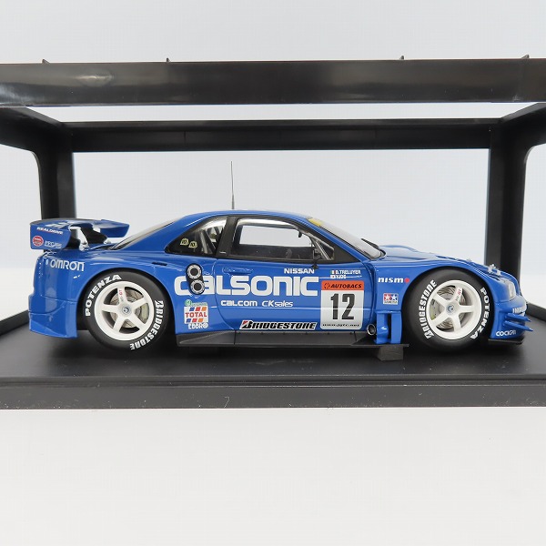 実際に弊社で買取させて頂いたAUTOart/オートアート 1/18 2003 JGTC GT500 CALSONIC SKYLINE #12 ミニカーの画像 3枚目
