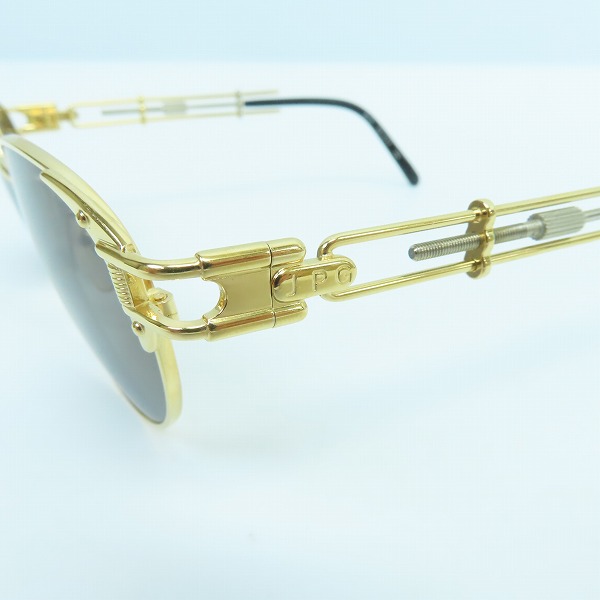 実際に弊社で買取させて頂いたJean Paul GAULTIER/ジャンポールゴルチエ ヴィンテージ ネジデザイン サングラス/アイウェア 56-4177の画像 6枚目