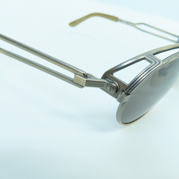 実際に弊社で買取させて頂いたJean Paul GAULTIER/ジャンポールゴルチエ ヴィンテージ オーバルブリッジデザイン サングラス/アイウェア 56-7107の画像 6枚目