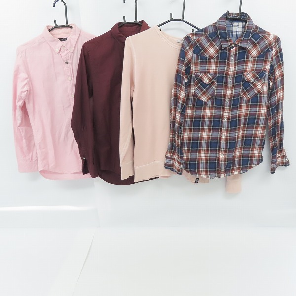 実際に弊社で買取させて頂いたBEAMS /ビームス HARE/ハレ 他 リバーシブルウェスタンシャツ/長袖シャツ/トレーナー 4点セット
