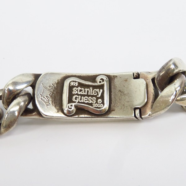 実際に弊社で買取させて頂いた【エングレ入り】stanley GUESS/スタンリーゲス ウォッチバンド/ウォッチブレス phantom ID box clip shellの画像 2枚目