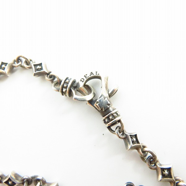 実際に弊社で買取させて頂いたDEAL DESIGN/ディールデザイン タイニークロス スタッズチェーン ネックレスの画像 3枚目