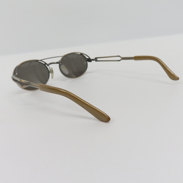 実際に弊社で買取させて頂いたJean Paul GAULTIER/ジャンポールゴルチエ ヴィンテージ オーバルブリッジデザイン サングラス/アイウェア 56-7107の画像 2枚目