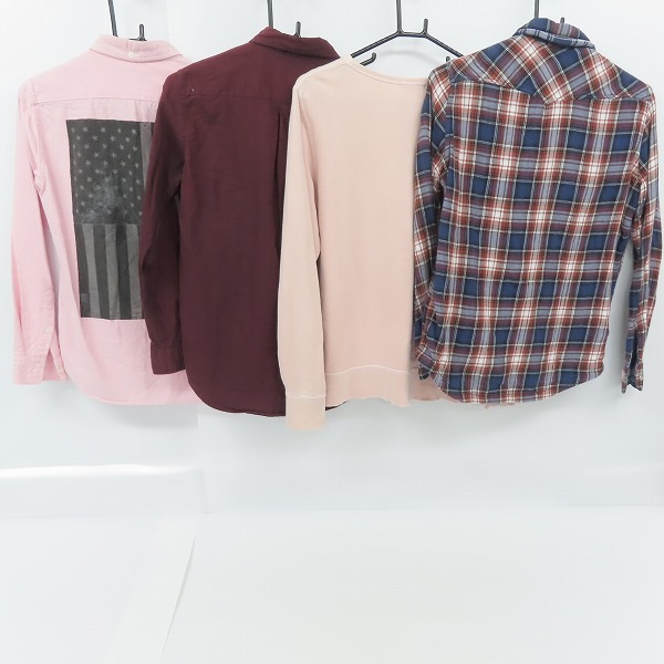 実際に弊社で買取させて頂いたBEAMS /ビームス HARE/ハレ 他 リバーシブルウェスタンシャツ/長袖シャツ/トレーナー 4点セットの画像 1枚目