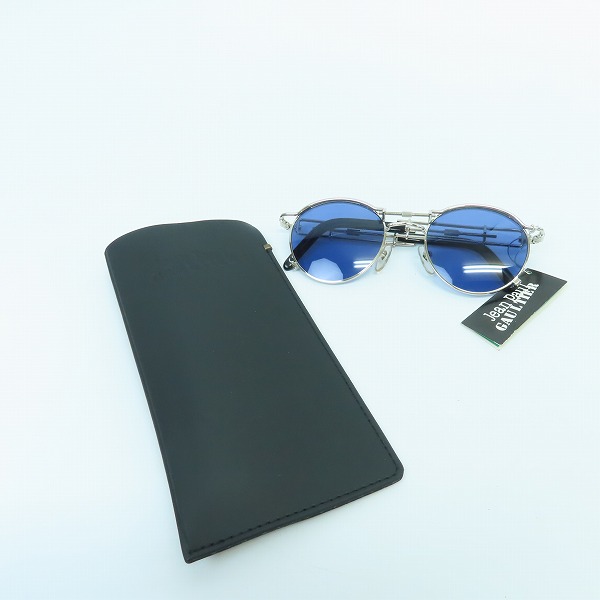 実際に弊社で買取させて頂いたJean Paul GAULTIER/ジャンポールゴルチエ 90sヴィンテージ ネジデザイン サングラス/アイウェア 56-0174の画像 9枚目