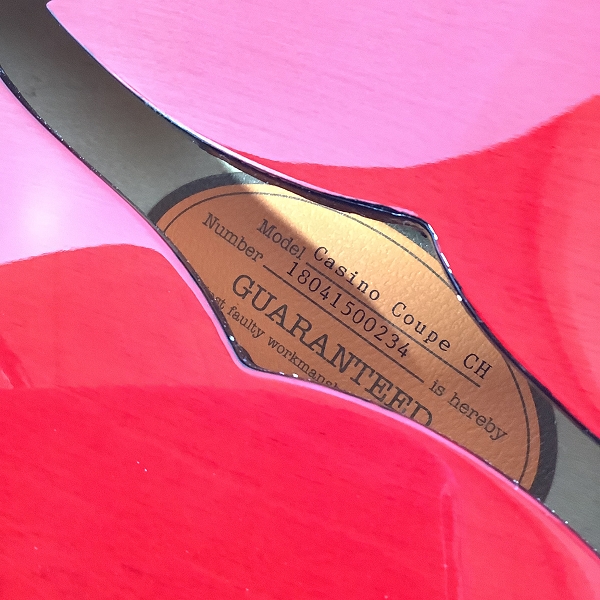 実際に弊社で買取させて頂いた★Epiphone/エピフォン Casino Coupe カジノクーペ CH セミアコ ソフトケース付きの画像 5枚目
