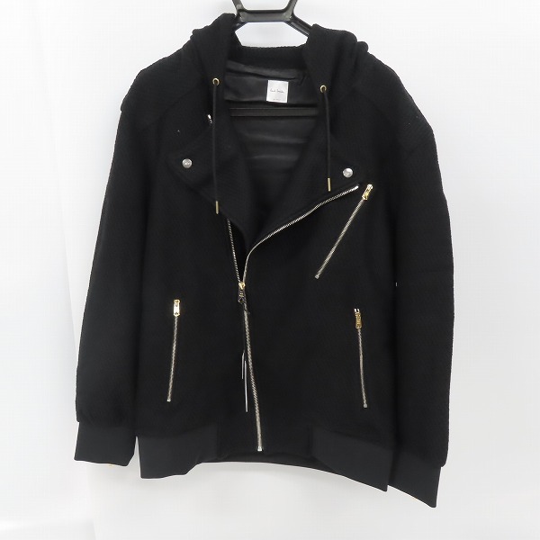 実際に弊社で買取させて頂いた【未使用】Paul smith/ポールスミス フーデッド ライダース ジャケット/XL