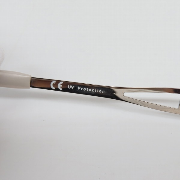 実際に弊社で買取させて頂いたJean Paul GAULTIER/ジャンポールゴルチエ ヴィンテージ ワイヤーデザイン サングラス/アイウェア シルバー 56-6101の画像 5枚目