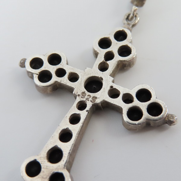 実際に弊社で買取させて頂いたLoree Rodkin/ローリーロドキン ゴシッククロスペンダント ブラックストーンの画像 4枚目