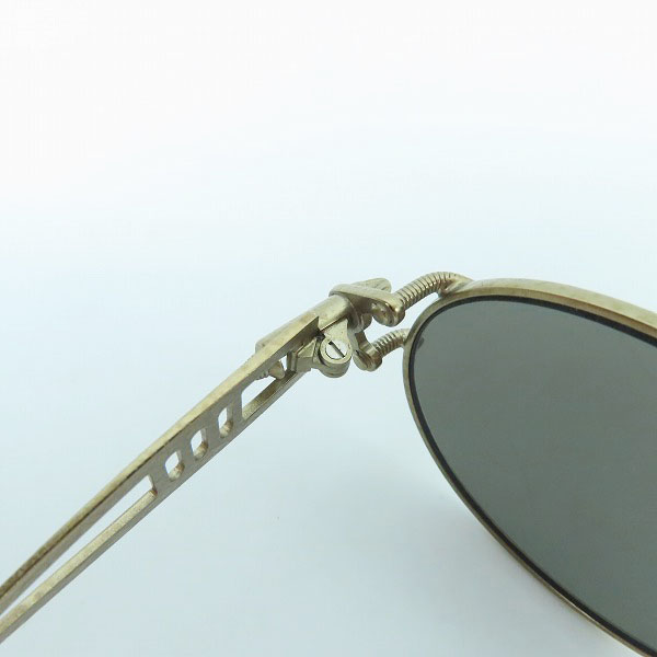実際に弊社で買取させて頂いたJean Paul GAULTIER/ジャンポールゴルチエ ヴィンテージ メタルワイヤーデザイン サングラス/アイウェア 56-6101の画像 7枚目