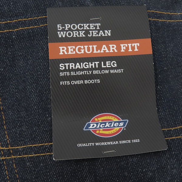 実際に弊社で買取させて頂いたDickies/ディッキーズ デニムパンツ/ジーンズ 9393NB/42×32の画像 3枚目
