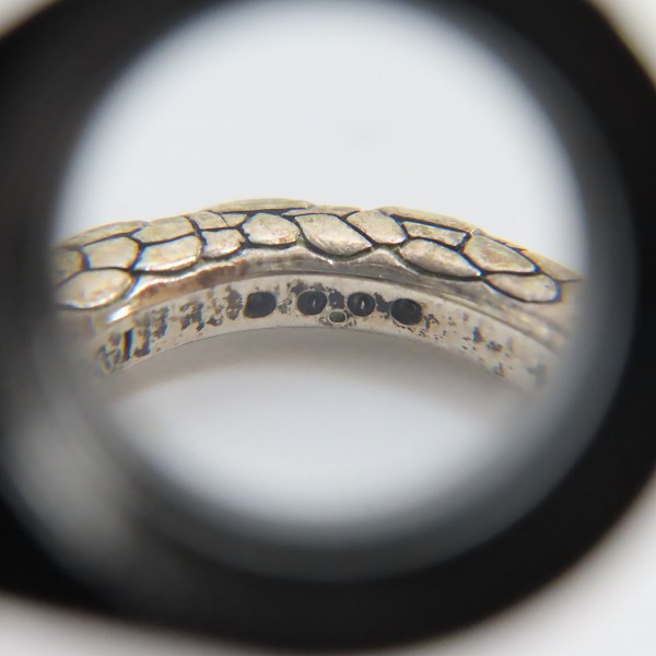 実際に弊社で買取させて頂いた【ギャラ付き】Bloody Mary/ブラッディマリー 四神 - 玄武 リング/指輪  w/ブラックダイヤモンド/13号の画像 6枚目