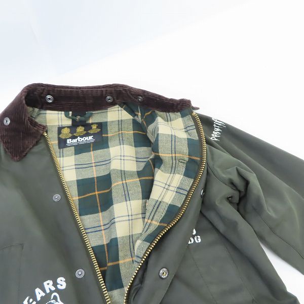 実際に弊社で買取させて頂いたBarbour×beautiful people/バブアー SL BEDALE ビデイルジャケット 1302287/36の画像 6枚目