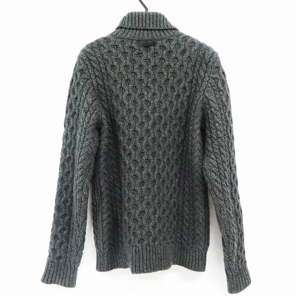 実際に弊社で買取させて頂いたDIESEL BLACK GOLD/ディーゼル ブラックゴールド タートルネックハイゲージニット/size：Mの画像 1枚目