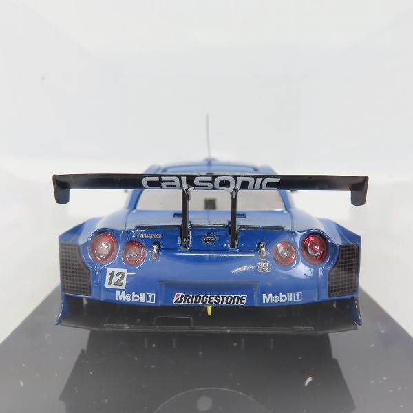 実際に弊社で買取させて頂いたEBBRO/エブロ 1/43 SUPER GT500 2012 No.12 CALSONIC IMPUL GT-R Low Down Force #12 44851 ミニカーの画像 2枚目