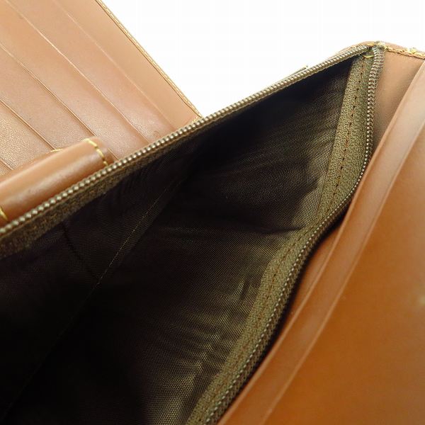 実際に弊社で買取させて頂いたBurberrys/バーバリーズ シャドーホース ノバチェック 長財布 二つ折り の画像 5枚目