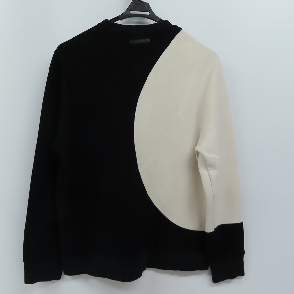 実際に弊社で買取させて頂いたDIESEL BLACK GOLD/ディーゼル ブラックゴールド 2tone スウェット/size：Sの画像 1枚目