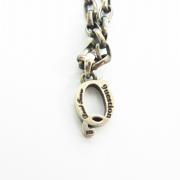 実際に弊社で買取させて頂いたDEAL DESIGN/ディールデザイン 9uestion ブレスレットの画像 3枚目