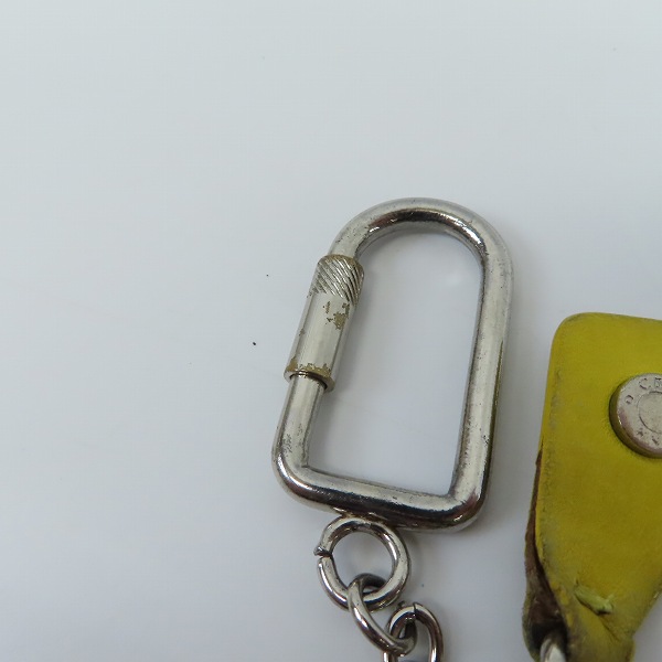 実際に弊社で買取させて頂いたJIMMY CHOO/ジミーチュウ スタースタッズ カラビナチェーン付き コインケースの画像 7枚目