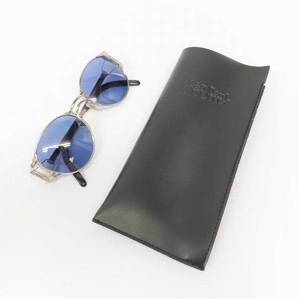 実際に弊社で買取させて頂いたJean Paul GAULTIER/ジャンポールゴルチエ バネデザイン サングラス/アイウェア 56-5105の画像 9枚目