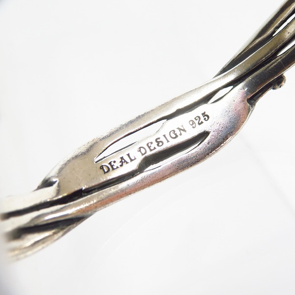 実際に弊社で買取させて頂いたDEAL DESIGN/ディールデザイン ロゴラベル バングルの画像 3枚目