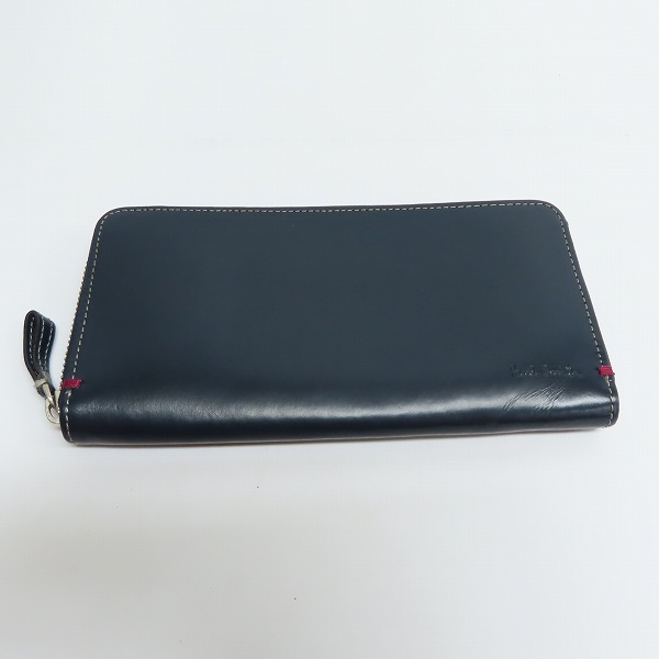 実際に弊社で買取させて頂いたPaul Smith/ポールスミス ブライドルレザー ラウンドファスナー ウォレット/長財布の画像 1枚目