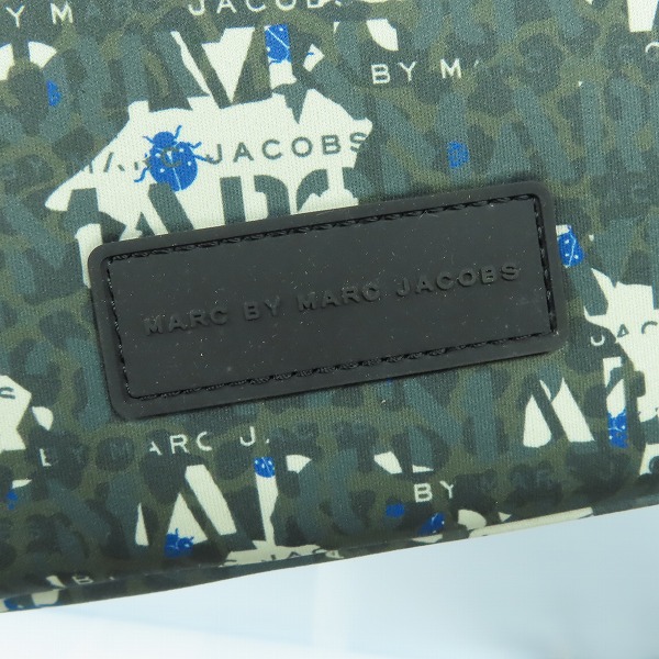 実際に弊社で買取させて頂いた【未使用】Marc by Marc Jacobs/マークバイマークジェイコブス 2WAY PCケース/タブレットケース 総柄/ブラック 3点セットの画像 3枚目