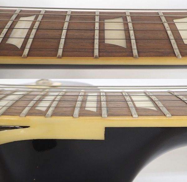 実際に弊社で買取させて頂いた★Epiphone/エピフォン Custom Shop Limited Edition Les Paul 56 EBONY/レスポール ソフトケース付の画像 3枚目