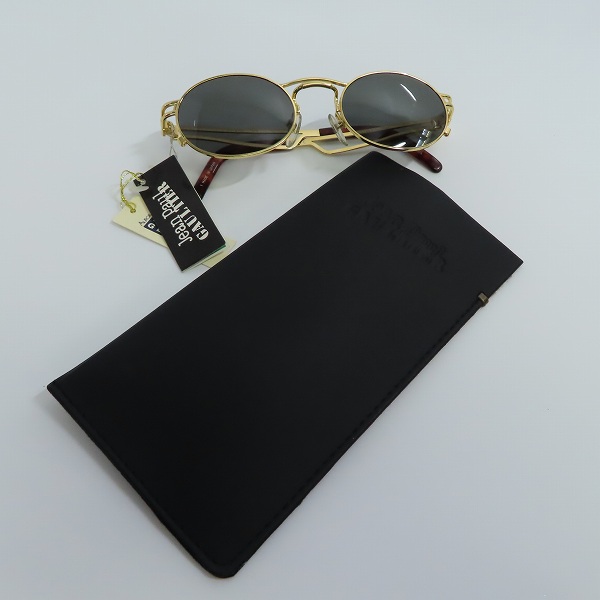 実際に弊社で買取させて頂いたJean Paul GAULTIER/ジャンポールゴルチエ ヴィンテージ オーバルフレーム サングラス/アイウェア 56-3173の画像 9枚目