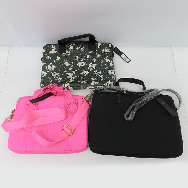 実際に弊社で買取させて頂いた【未使用】MARC BY MARC JACOBS/マークバイマークジェイコブス 2WAY PCケース M6131069/M0001052A/M0001304 3点セットの画像 1枚目