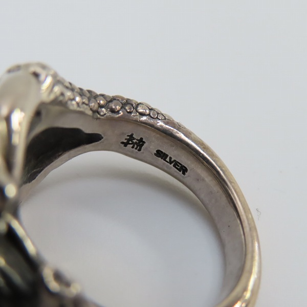 実際に弊社で買取させて頂いた【ギャラ付き】Bloody Mary/ブラッディマリー Garden ring/ガーデンリング ＃17/17号の画像 5枚目