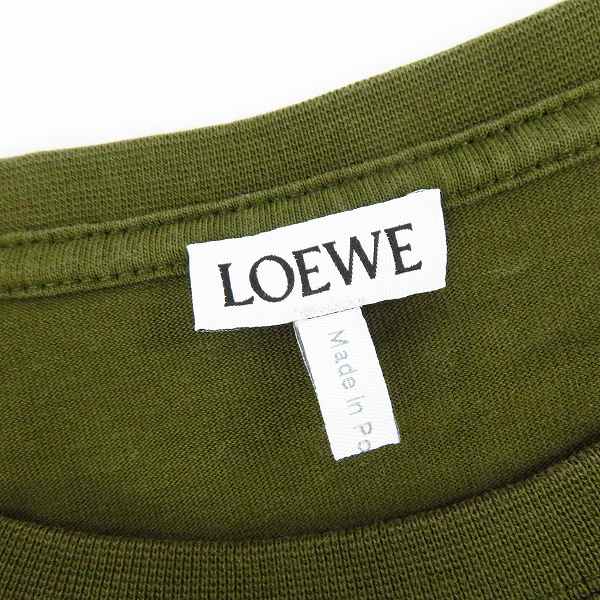 実際に弊社で買取させて頂いた【JPタグ】LOEWE/ロエベ アナグラム ロゴ刺繍 半袖/ハーフスリーブ Tシャツ/カットソー H526341XAI/XSの画像 2枚目