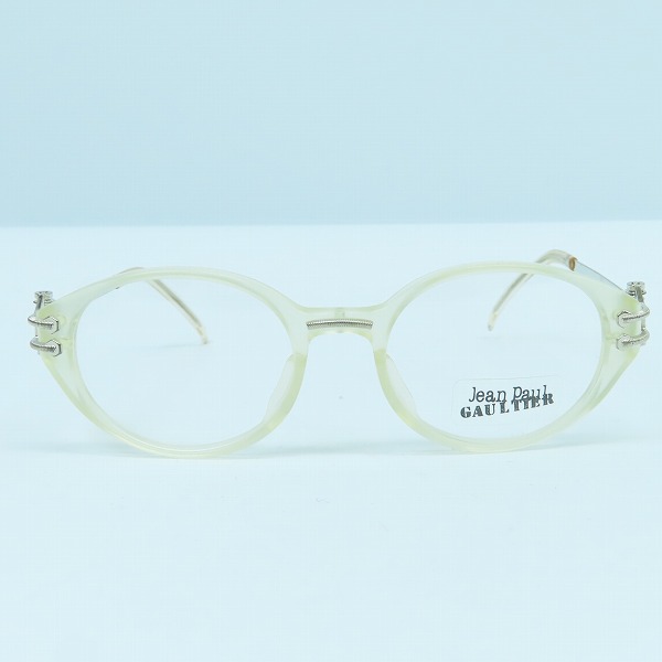 実際に弊社で買取させて頂いたJean Paul GAULTIER/ジャンポールゴルチェ ヴィンテージ メガネフレーム 55-5201の画像 1枚目