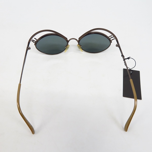 実際に弊社で買取させて頂いたJean Paul GAULTIER/ジャンポールゴルチエ ヴィンテージ サングラス ブラウン 56-6107の画像 2枚目