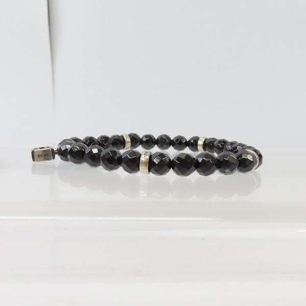 実際に弊社で買取させて頂いたDEAL DESIGN/ディールデザイン ブラックスピネルブレスレットの画像 1枚目