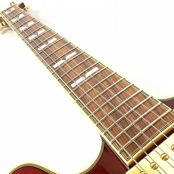実際に弊社で買取させて頂いた★Epiphone/エピフォン Sheraton-II Pro WR セミアコ エレキギター ソフトケース付きの画像 3枚目
