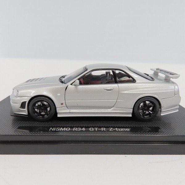 実際に弊社で買取させて頂いたEBBRO/エブロ 1/43 NISMO/ニスモ R34 GT-R Z-tune SILVER/シルバー 710の画像 1枚目