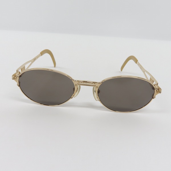 実際に弊社で買取させて頂いたJean Paul GAULTIER/ジャンポールゴルチエ ヴィンテージ ワイヤーデザイン サングラス/アイウェア ゴールド 56-6101