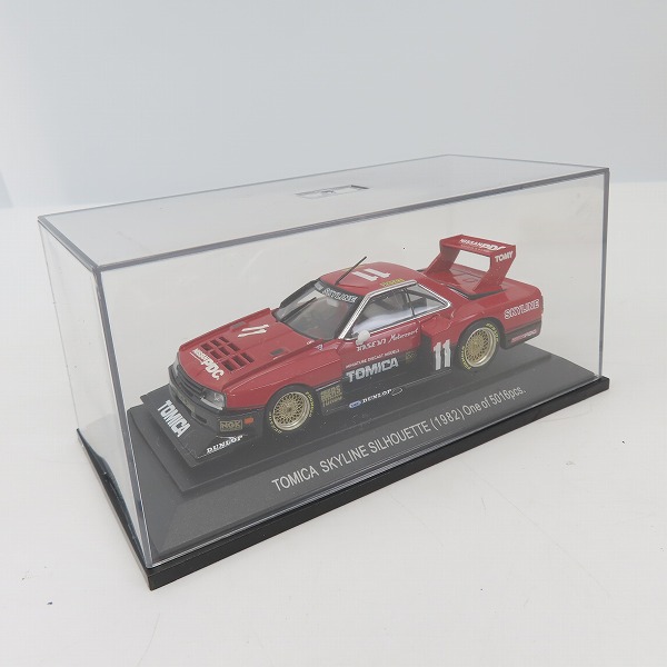実際に弊社で買取させて頂いたEBBRO/エブロ 1/43 TOMICA SKYLINE SILHOUETTE/トミカ スカイライン シルエット 1982 ＃11 285 ミニカーの画像 5枚目
