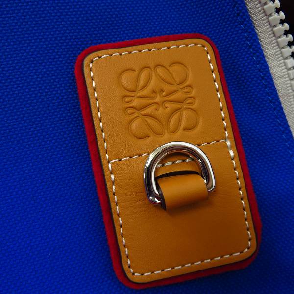 実際に弊社で買取させて頂いたLOEWE/ロエベ ELNバックパック キャンバス×レザー 301.50AU40 の画像 8枚目