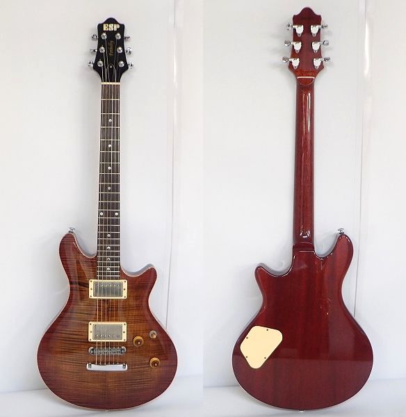 実際に弊社で買取させて頂いた★ESP/イーエスピー POTBELLY ACSB ポットベリー 2008年製 エレキギター ハードケース付の画像 2枚目