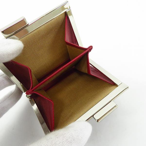 実際に弊社で買取させて頂いたBURBERRY/バーバリー ノバチェック がま口 コインケース 財布の画像 3枚目